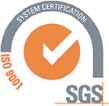 SGS ISO 9001 Certification logo